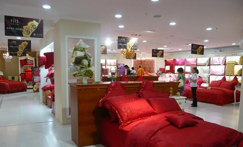 杉杉家紡疊石橋國際家紡城展廳