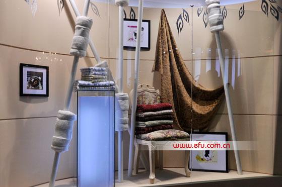 亞光家紡中針會展環(huán)保概念