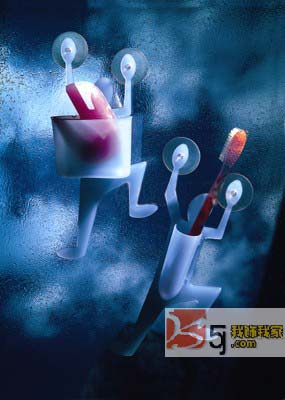 可愛小飾品讓衛浴間情趣倍增