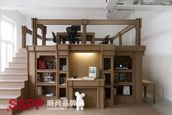 創意家居 紙板辦公室設計