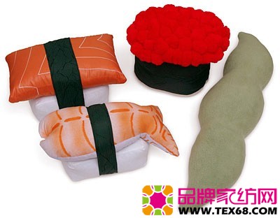 搞怪抱枕飾品也要玩時尚