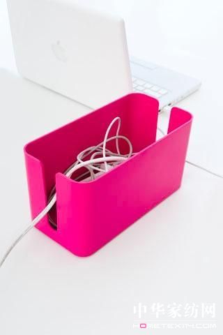 超可愛實用電線收納盒