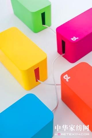 超可愛實用電線收納盒