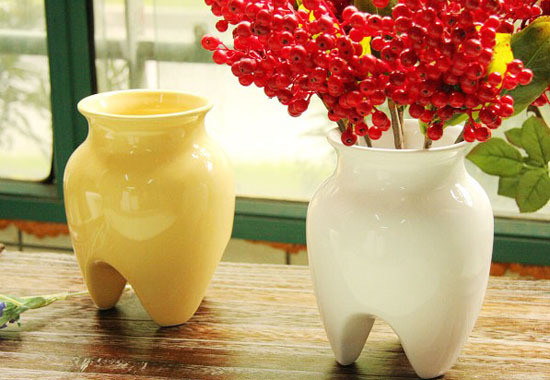 抽象派“雷人創意”陶瓷花瓶