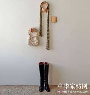 木質衣領形掛鉤