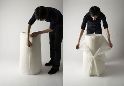 與眾不同的紙質(zhì)沙發(fā)