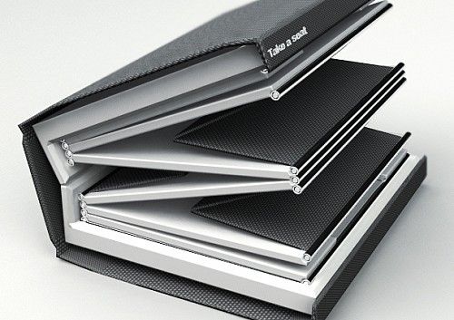 翻開(kāi)書(shū)發(fā)現(xiàn)創(chuàng)意座椅