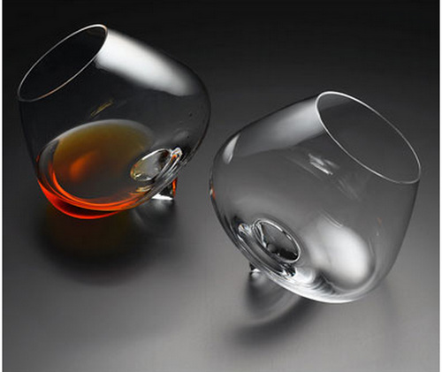 搖一搖的情調 尖底葡萄酒杯