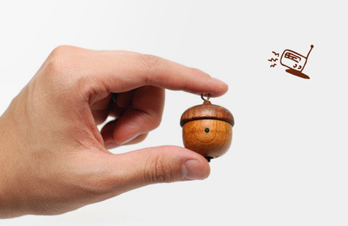 迷你橡果收音機 你見過嗎