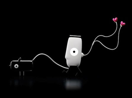 可愛的創意手機設計