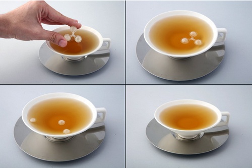 時尚茶具謎一般的時間設計