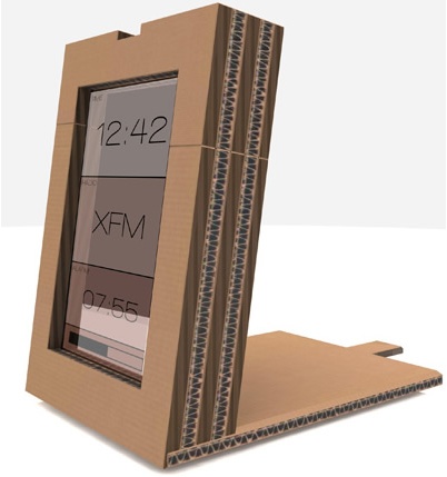 家居飾品DIY紙箱外殼鬧鐘