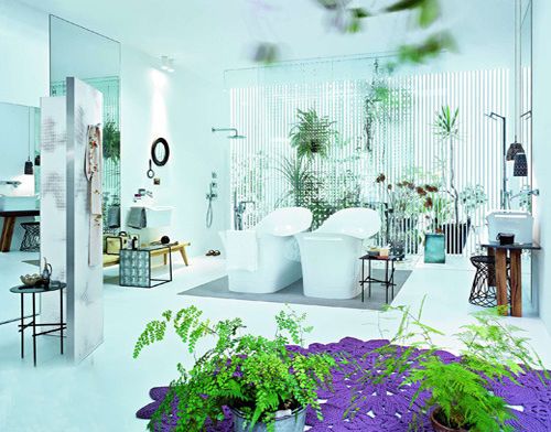 風格浴缸沐浴一夏