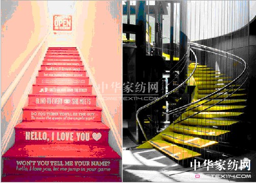 可愛樓梯 為生活添點(diǎn)料