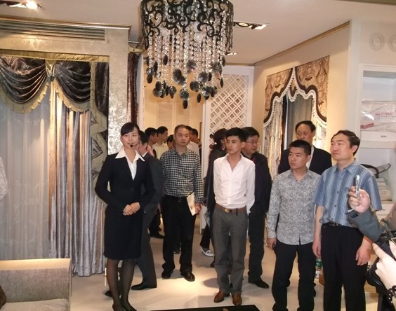 中國家紡協會會長楊兆華訪問志達紡織