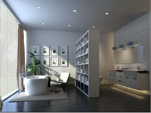 典雅大方高貴時尚白色現代家居