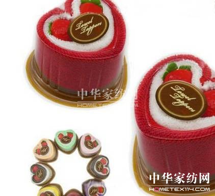 萌翻你!百元蛋糕毛巾