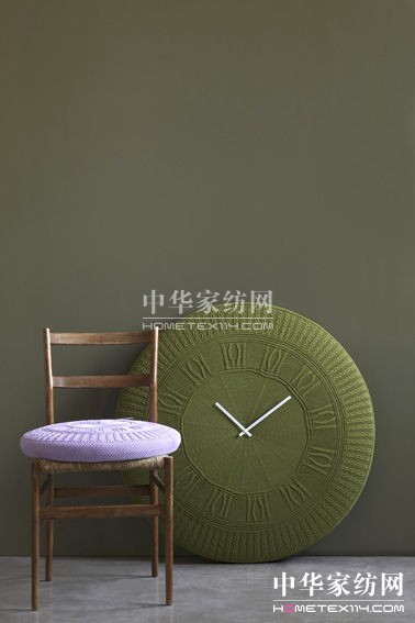 過暖冬給你家添個針織掛鐘