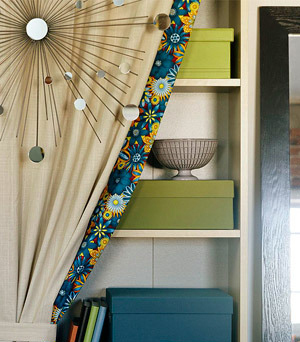 4款印花窗簾 為你掀起一簾春夢