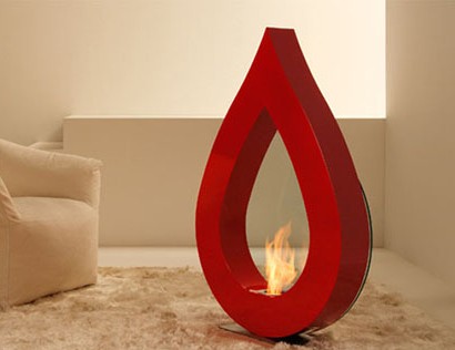 簡約藝術感火爐設計