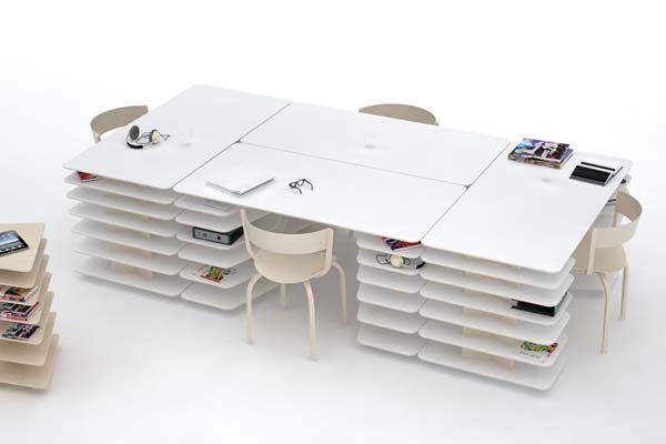 strates巖層儲物架 小戶型必備