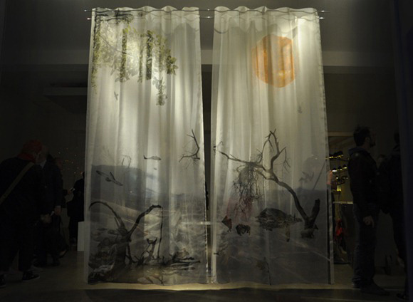 居家小情調(diào) 創(chuàng)意3D景觀窗簾