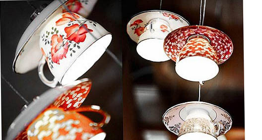 低碳生活舊物翻新5款創意燈罩