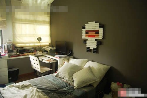 自己diy打造動漫角色像素壁掛裝飾品