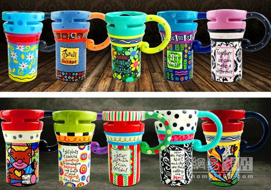 時尚“杯具”品味多彩生活