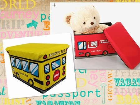 萌死人的巴士小擺件