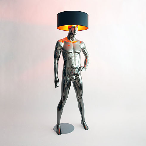 人體雕塑藝術燈不一樣的燈具