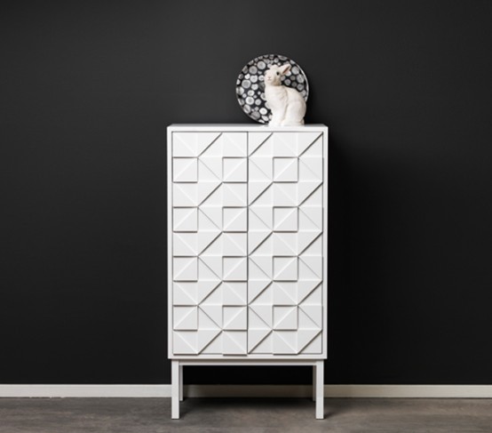 糖果色的時(shí)尚邊柜