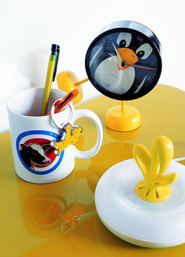 可愛的卡通家居裝飾