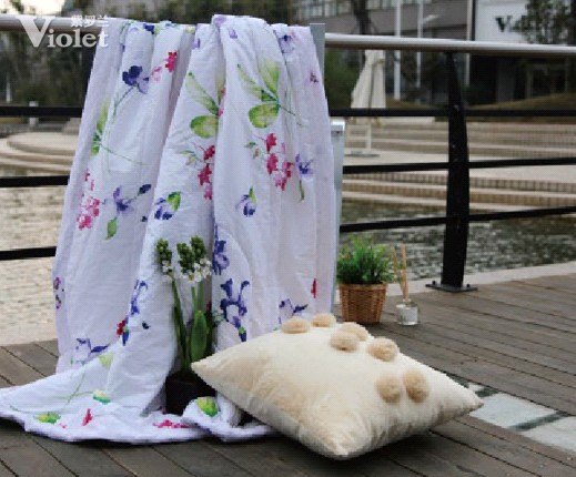 綻放在盛夏的紫羅蘭