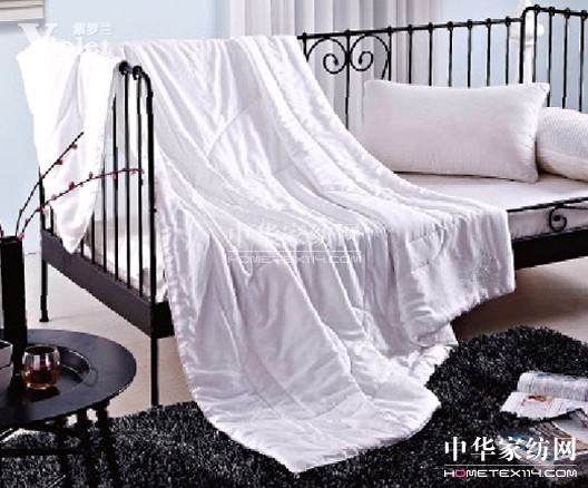 真絲夏被紫羅蘭絲絲呵護