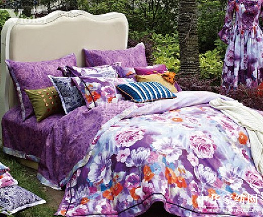 紫羅蘭家紡2012秋冬新品璀璨上市