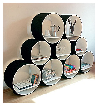 新穎的書架設計實用又有創意