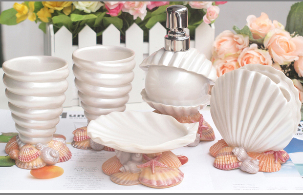 家居用品15款精美樹脂衛浴套件