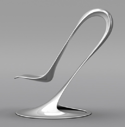 前衛(wèi)設(shè)計(jì)金屬質(zhì)感的未來(lái)風(fēng)格家具