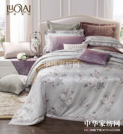 羅萊家紡2012秋冬優雅新品華彩上市