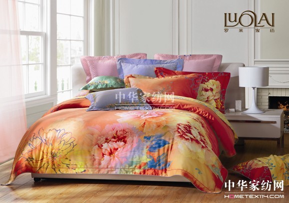 羅萊家紡2012秋冬優雅新品華彩上市