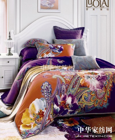 羅萊家紡2012秋冬優雅新品華彩上市