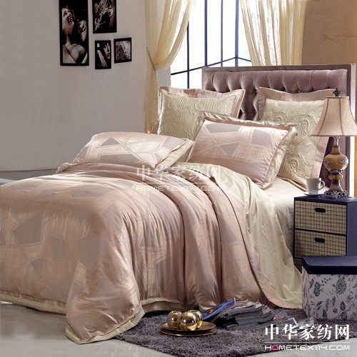 凡語家紡秋冬新品絲棉六件套