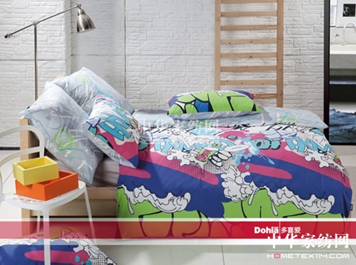 多喜愛家紡深受80、90后年輕大眾歡迎