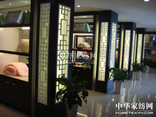 蘇州絲立方家紡門店展示