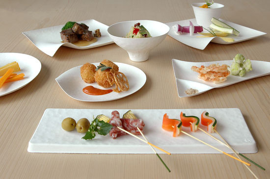 日本一次性紙質餐具設計