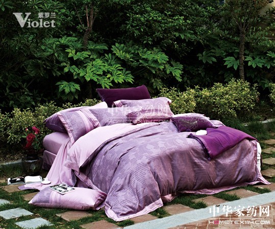 溫柔紫羅蘭呼吸春的氣息