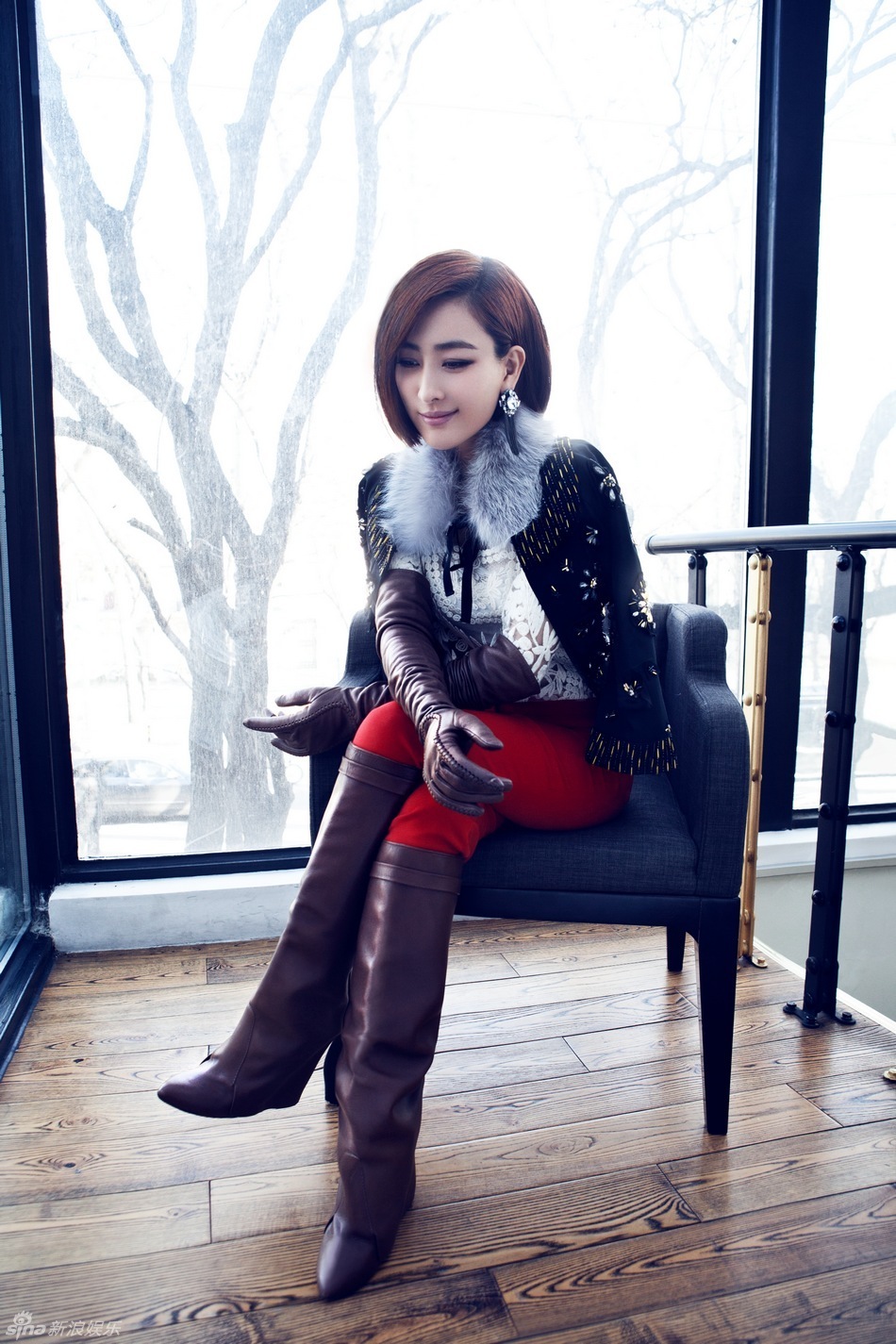 馬蘇街拍大片展都市麗人風(fēng)情