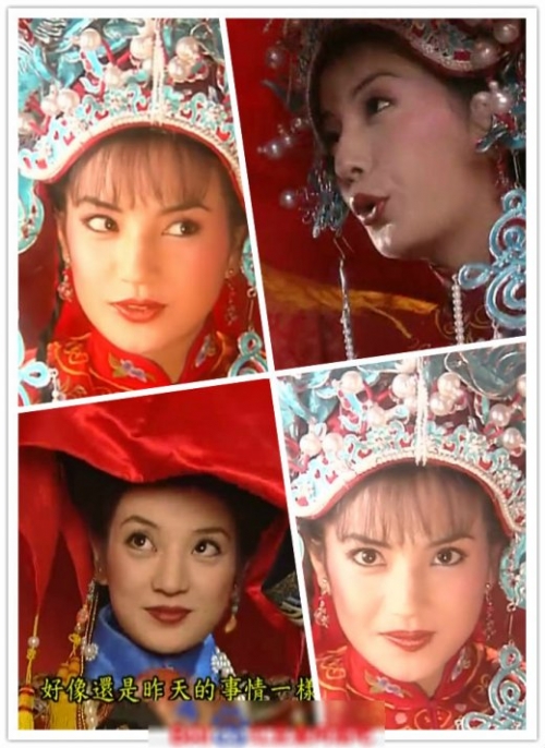 劉亦菲楊冪唐嫣女星古裝PK婚紗