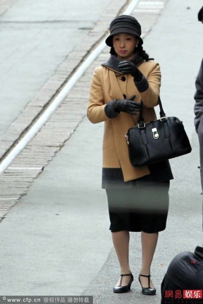 陶虹拍戲氣派片場獲專屬保姆車